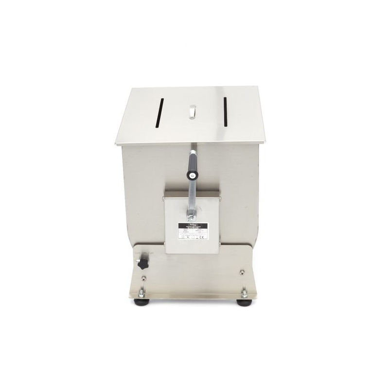 Vleesmixer - 60 L - 55 kg vlees - kantelbare kuip - handmatig - Maxima - 09368015
