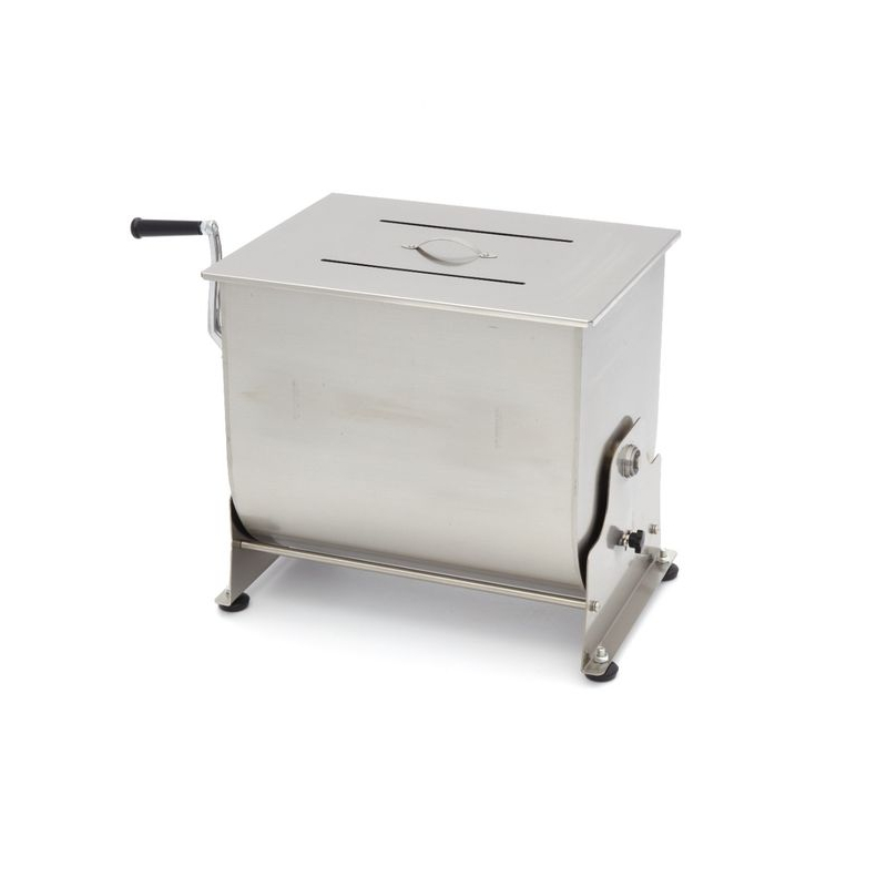 Vleesmixer - 60 L - 55 kg vlees - kantelbare kuip - handmatig - Maxima - 09368015