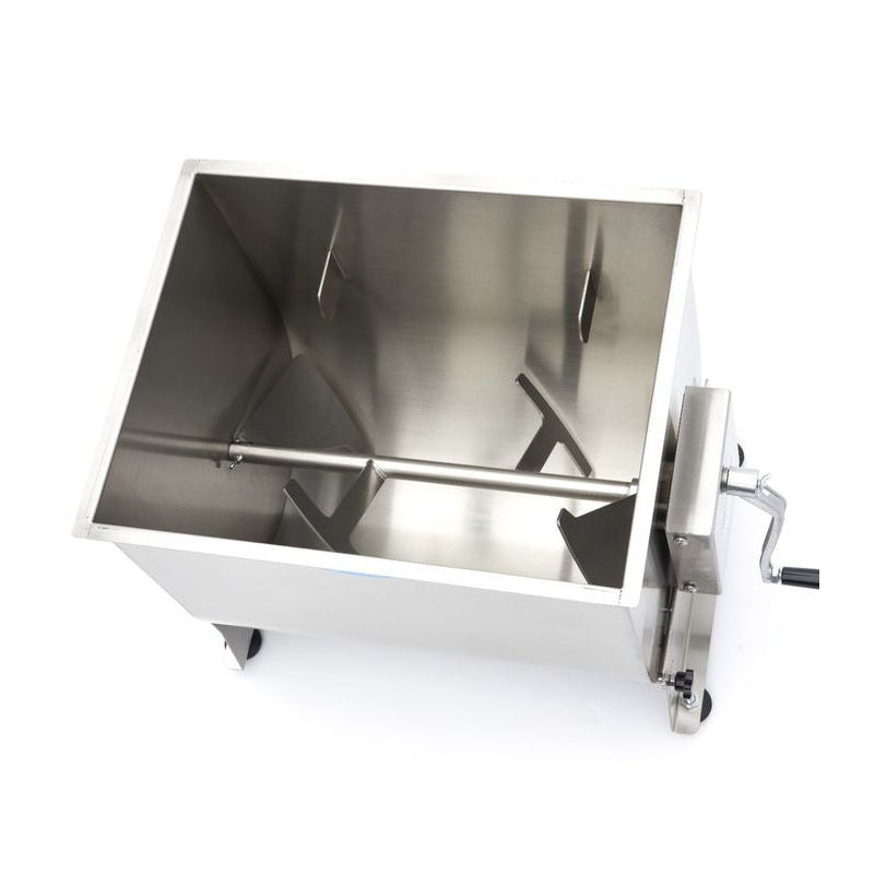 Vleesmixer - 60 L - 55 kg vlees - kantelbare kuip - handmatig - Maxima - 09368015