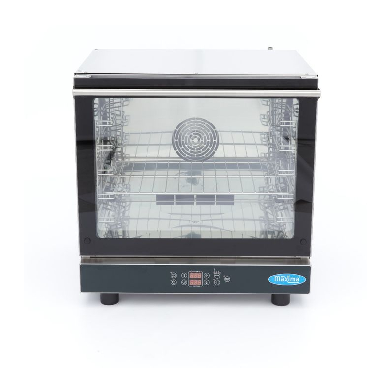 Combisteamer - geschikt voor 5 gastronormbakken (1/1 GN / 60 x 40 cm) - digitaal display - 400V - Maxima - 08500204