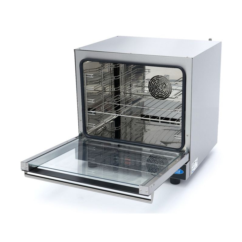 Combisteamer - geschikt voor 5 gastronormbakken (1/1 GN / 60 x 40 cm) - digitaal display - 400V - Maxima - 08500204