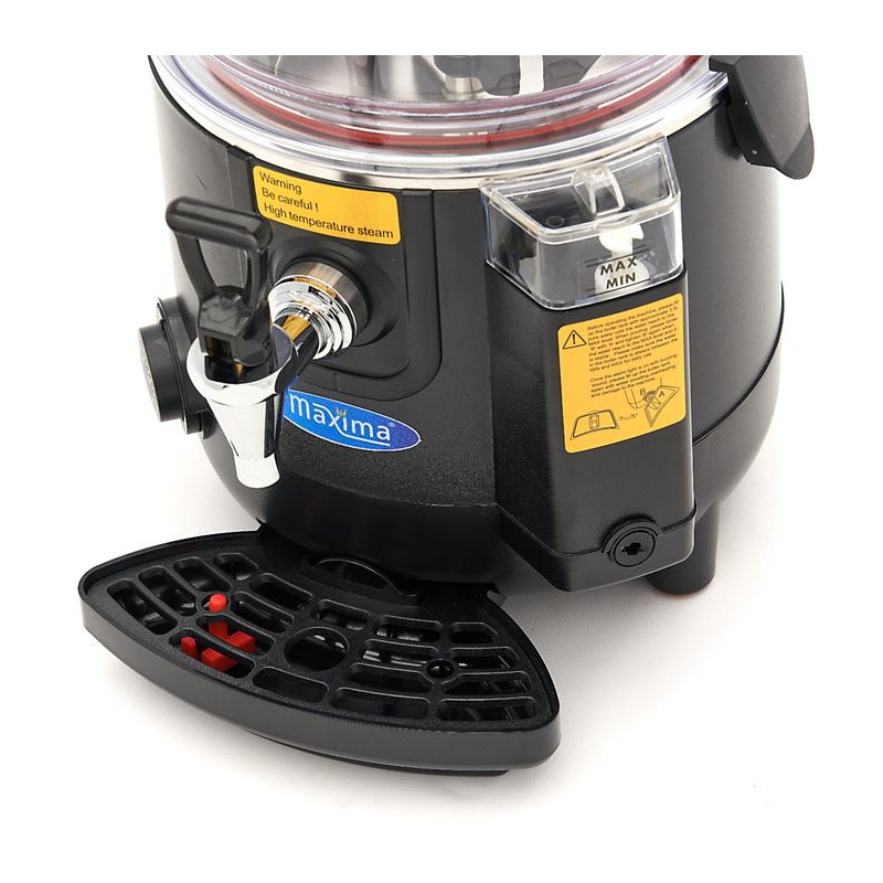 Warme Chocoladeautomaat - 5L - zwart - Maxima - 09504001