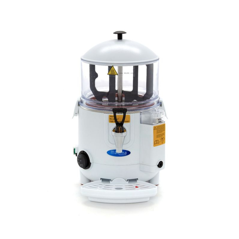 Warme Chocoladeautomaat - 5L - wit - Maxima - 09504000