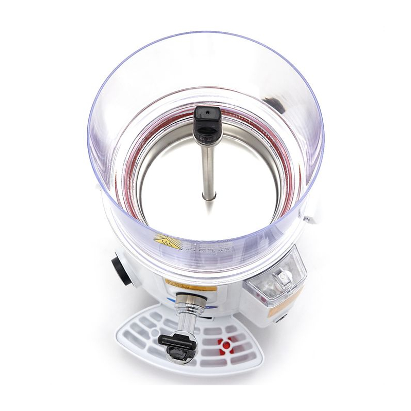 Distributeur de chocolat chaud - 5L - blanc - Maxima - 09504000