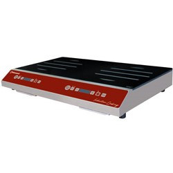 Inductiekookplaat met 2 branders (2x 1750 watt), aanraakgevoelig - IND-2F35/DH - Diamant