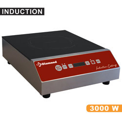 3000 watt inductiekookplaat, aanraakgevoelig - IND-30/DH - Diamant