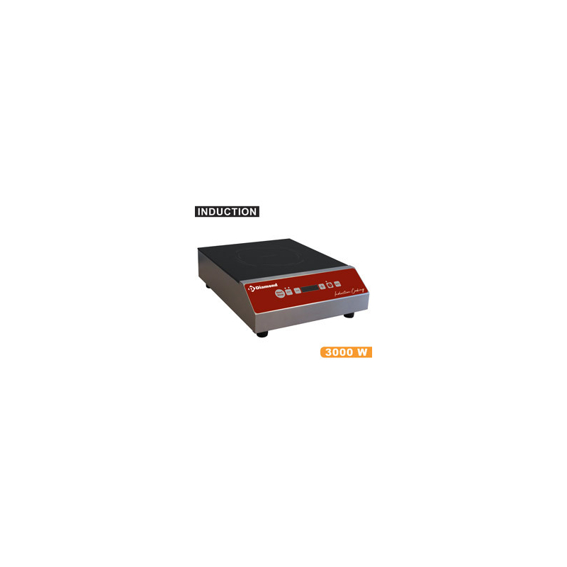 3000 watt inductiekookplaat, aanraakgevoelig - IND-30/DH - Diamant