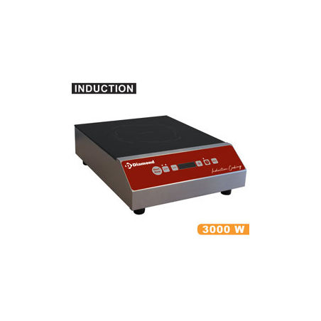 3000 watt inductiekookplaat, aanraakgevoelig - IND-30/DH - Diamant