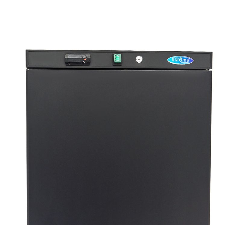 Koelkast - 400 L - 4 verstelbare roosters - zwart - Maxima - 09405014