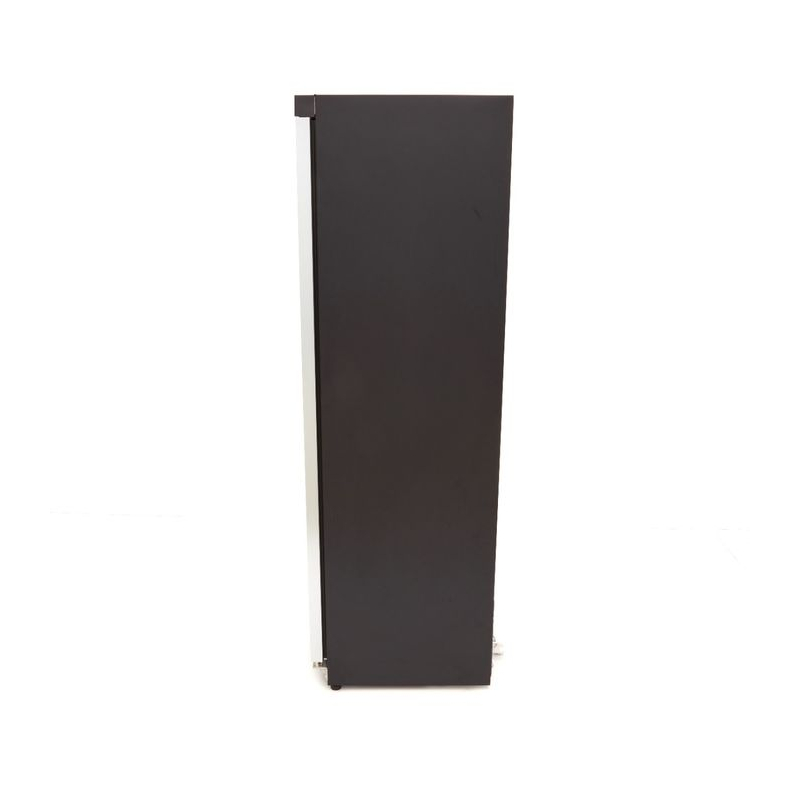 R&eacute;frig&eacute;rateur - 400 L - noir - avec porte en verre - Maxima - 09405020