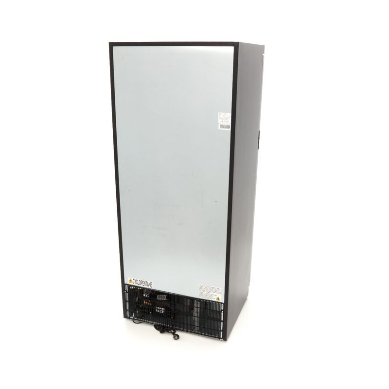 Vrieskast - 600 L - zwart - met glazen deur - Maxima - 09405033