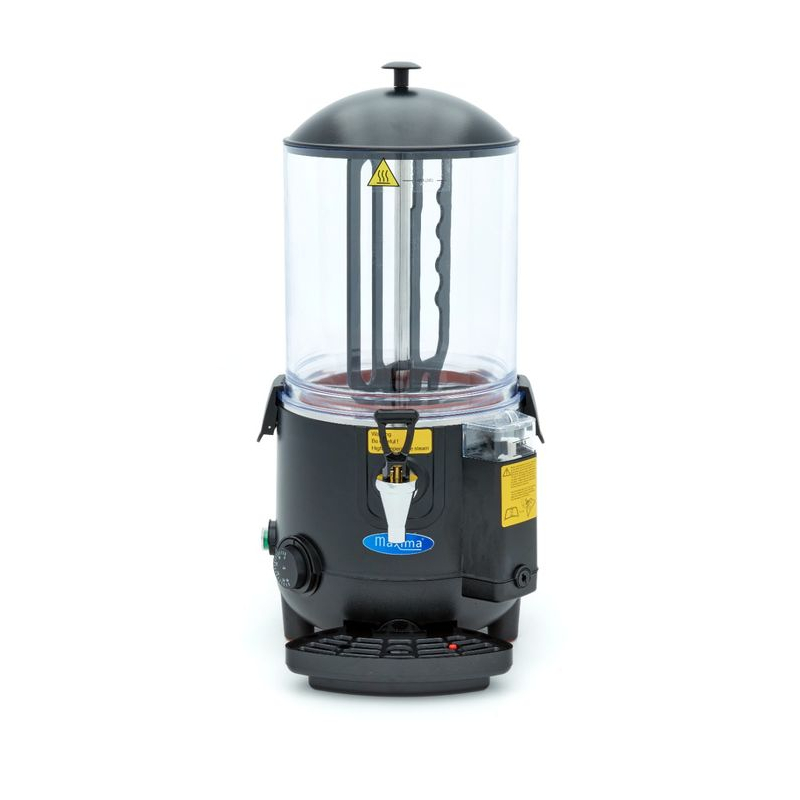 Distributeur de chocolat chaud - 10L - noir - Maxima - 09504003