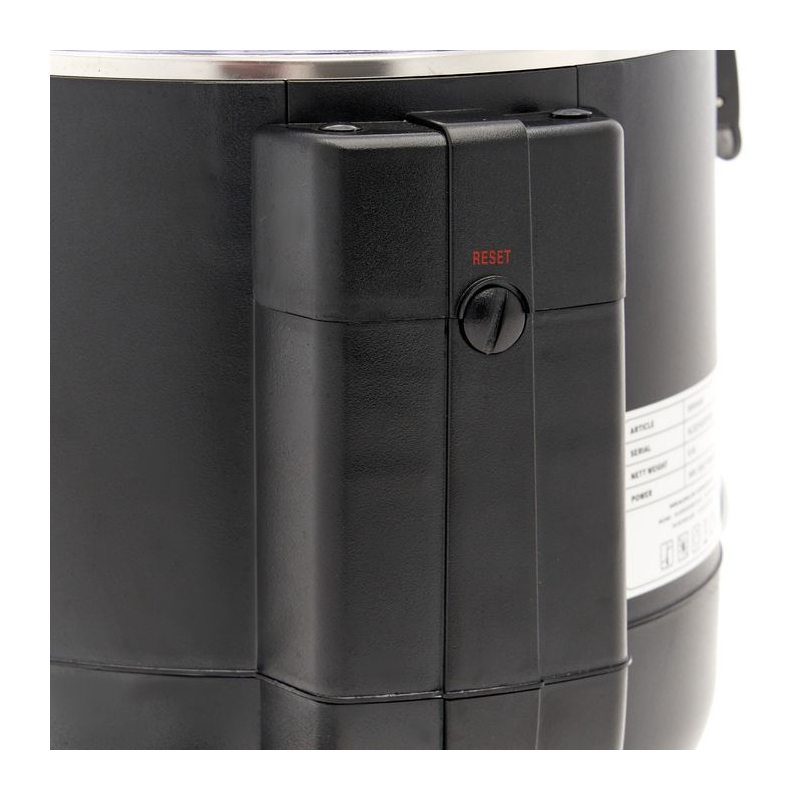 Distributeur de chocolat chaud - 10L - noir - Maxima - 09504003