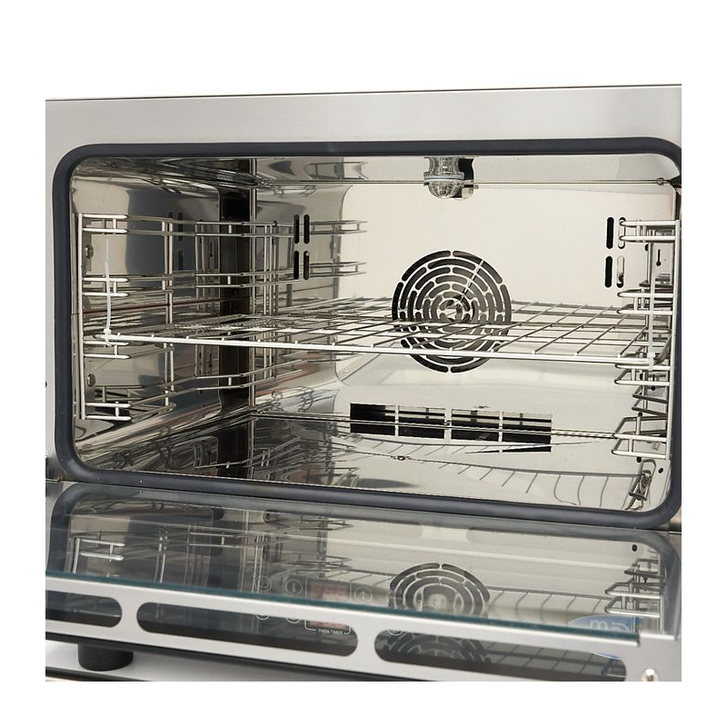 Combisteamer - past 4 gastronormbakken (1/1 GN / 60 x 40 cm) - digitaal display - 400V - Maxima - 08500203