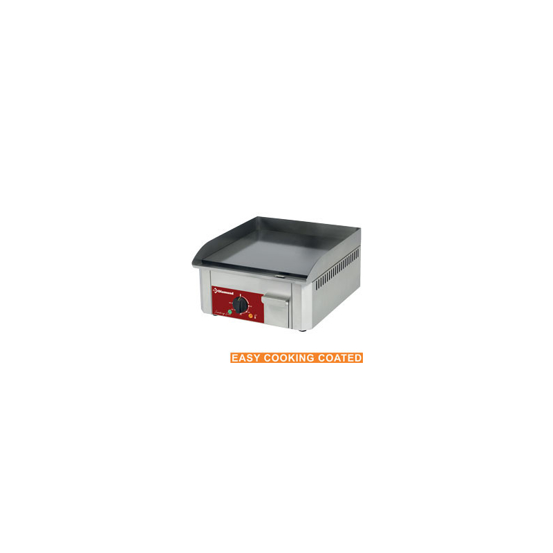 Snackplaat gas, ge&euml;mailleerd oppervlak - FTG-40/SS - Diamant