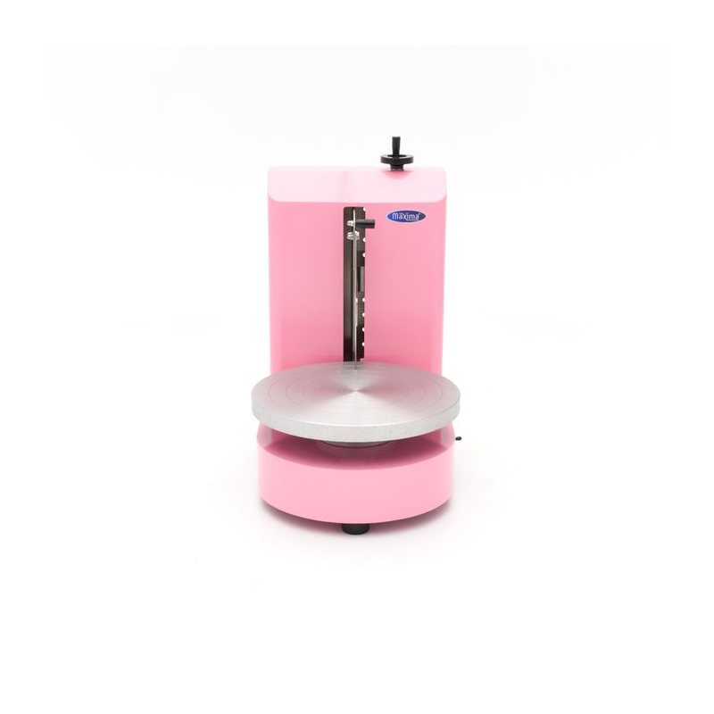 Machine &agrave; d&eacute;corer les g&acirc;teaux - &Oslash; 36.4 cm - rose - Maxima - 09381203