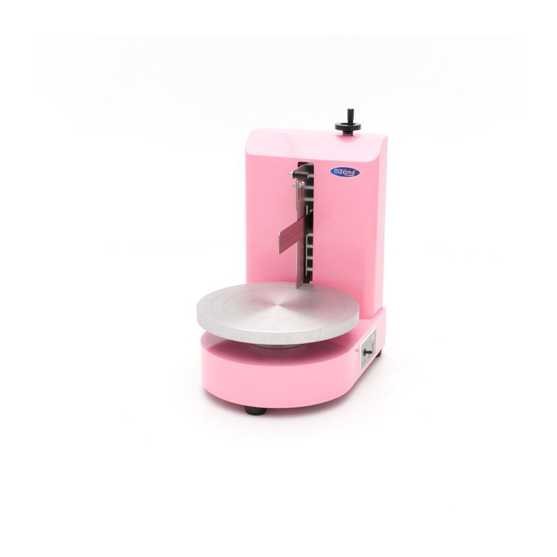 Machine &agrave; d&eacute;corer les g&acirc;teaux - &Oslash; 36.4 cm - rose - Maxima - 09381203