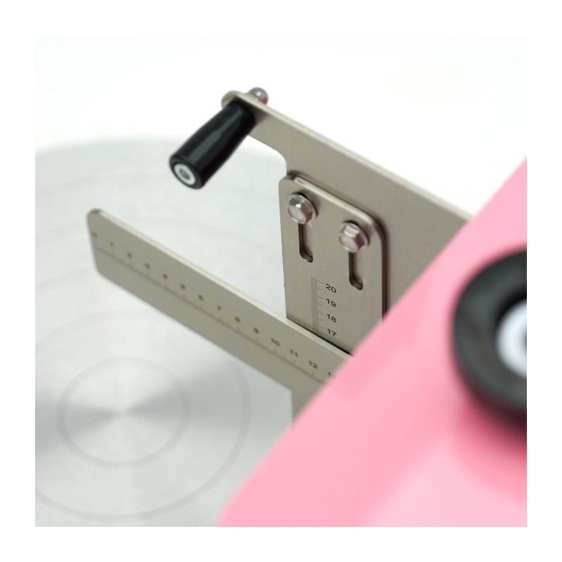 Machine &agrave; d&eacute;corer les g&acirc;teaux - &Oslash; 36.4 cm - rose - Maxima - 09381203