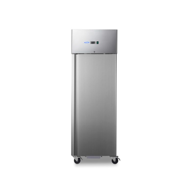 R&eacute;frig&eacute;rateur &agrave; poisson - 600 L - 7 conteneurs (60 x 40 cm) - sur roulettes - acier inoxydable - Maxima - 09400002