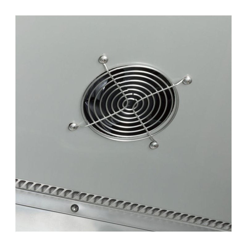 R&eacute;frig&eacute;rateur &agrave; poisson - 600 L - 7 conteneurs (60 x 40 cm) - sur roulettes - acier inoxydable - Maxima - 09400002