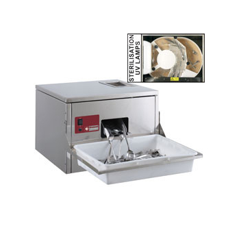 Tafelmodel bestekpolijster, 3000-3500 Pcs/h - MCX/3T-PH - Diamant