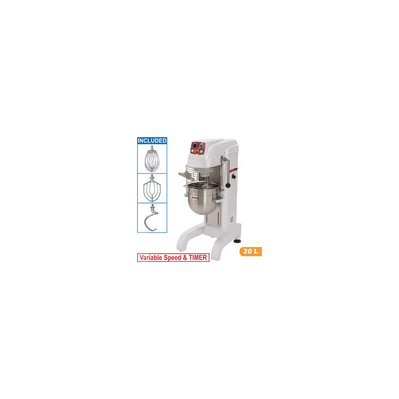 Mengkraan, hoge basis, 20 liter, variabele snelheid - HBM-20M/VV - Diamond