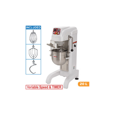 Mengkraan, hoge basis, 20 liter, variabele snelheid - HBM-20M/VV - Diamond