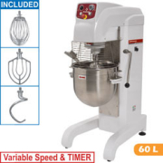 M&eacute;langeur plan&eacute;taire, base haute, 60 LT, vitesse variable - HBM-60T/VV - Diamond
