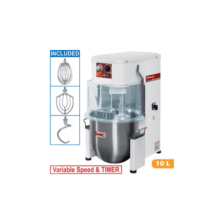 Mengmachine, tafelmodel, 10 liter, variabele snelheid - HBM-12B/VV - Diamond