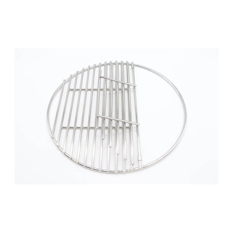 Roestvrij stalen grillplaat 32cm - Maxima - 09378202