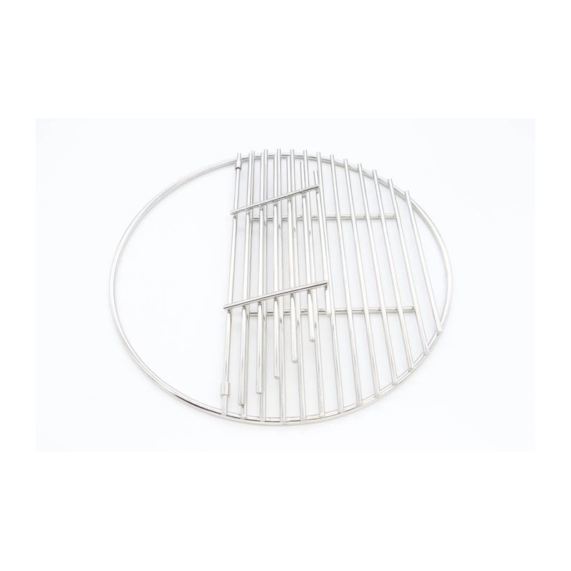 Roestvrij stalen grillplaat 32cm - Maxima - 09378202