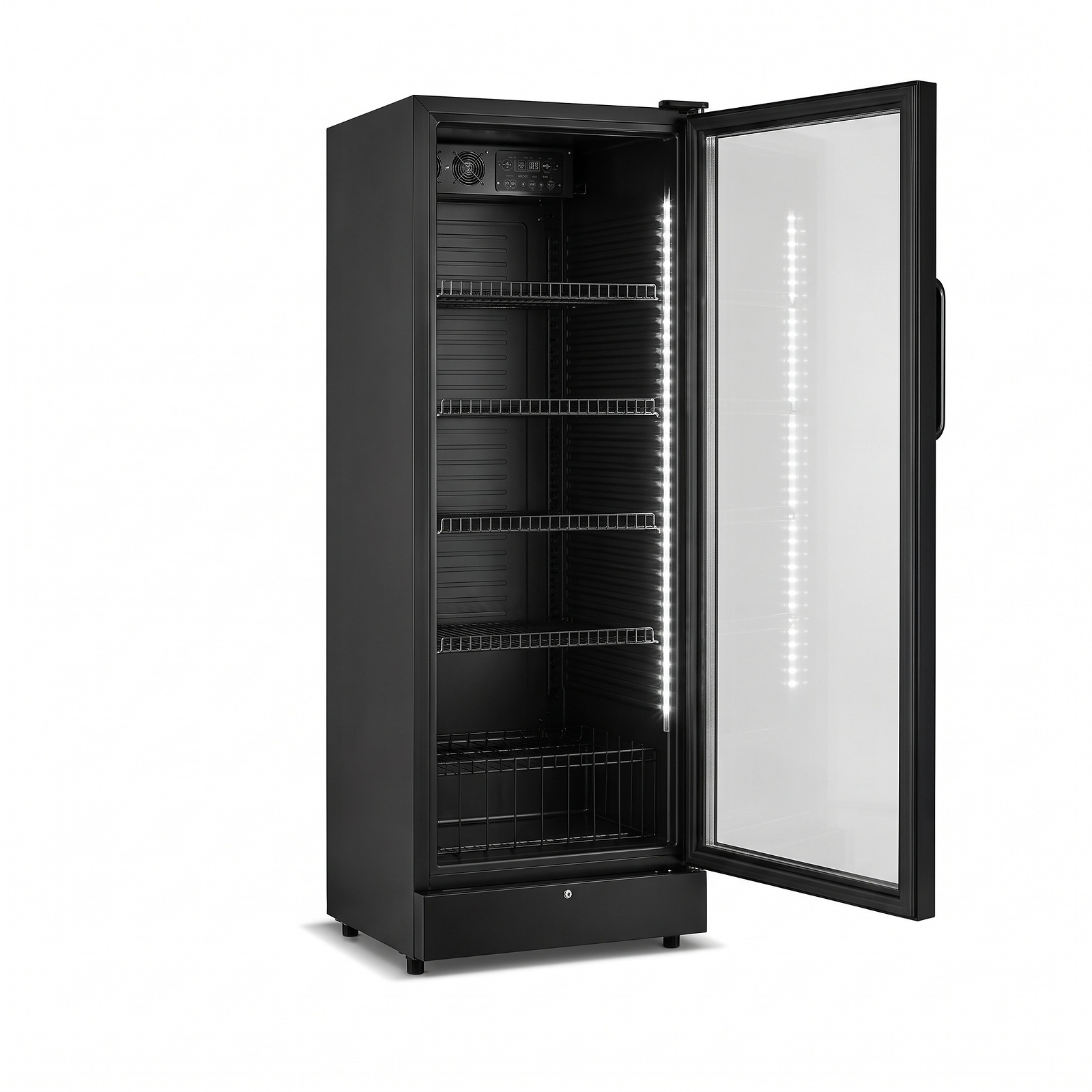 SC-380D FB - porte ouverte et cinq grilles