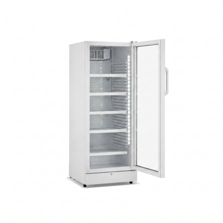 SC-380D W - porte ouverte et cinq grilles