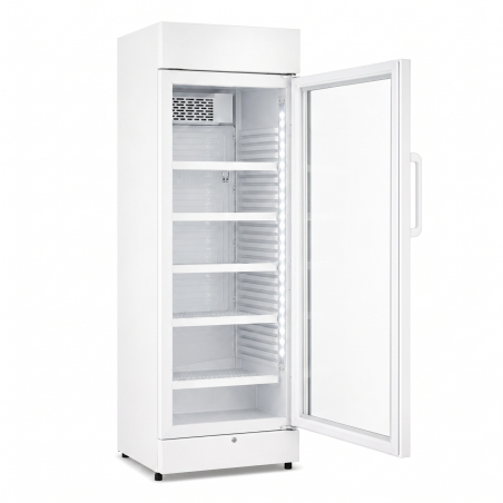 SC-380DTOPW - porte ouverte et cinq grilles