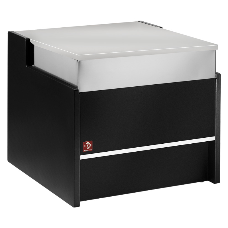 Kassierselement 700 mm - ZWART - Diamond - FCT-700/B5