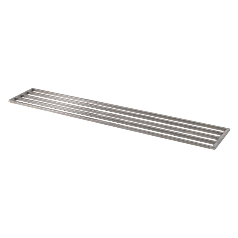 RVS wandplank - Diamond - G163
