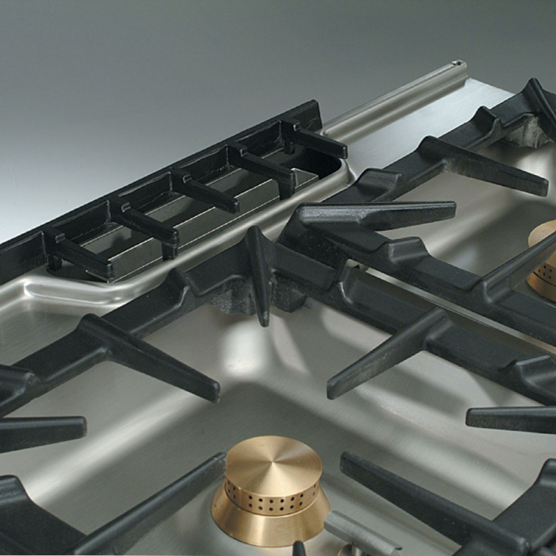 Gasfornuis 4 branders, 4x 5,5 kW -TOP- - Diamond - G17/4F8T-N