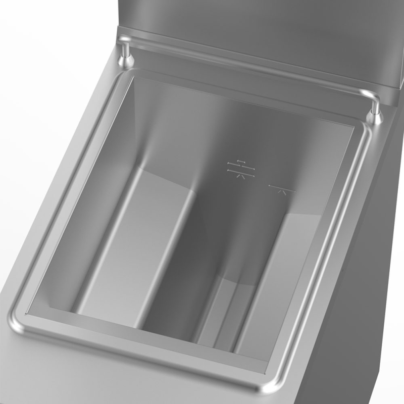 Friteuse gaz 1 cuve "Y" 14 litres sur armoire - Diamond - G7/F14A4-NY