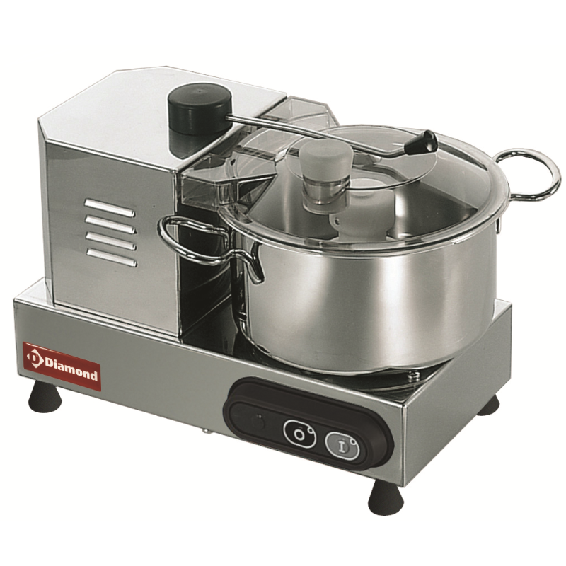Cutter De Table Royal Catering 9L - 1800-3500 Tr/min - Puissance 1800W - Pour Viande, Légumes, Herbes