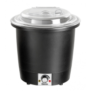 Soepterrine, 10L, zwart - Bartscher
