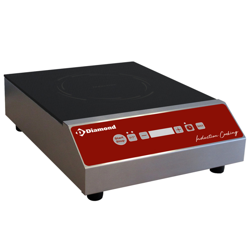 Inductie kookplaat 2500 watt, sensitieve toetsen - Diamond - IND-25/DH