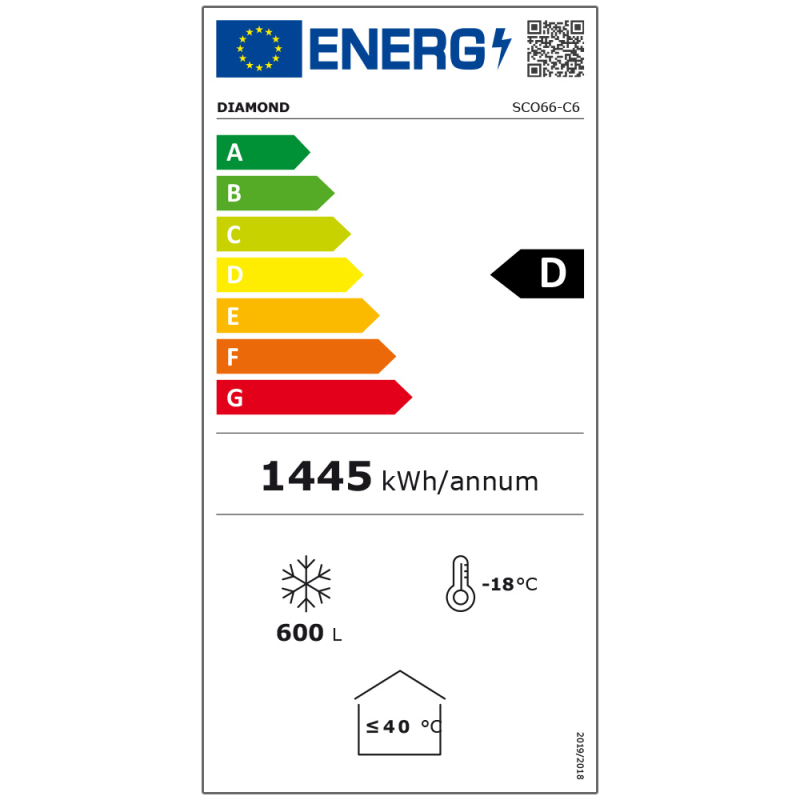 Diepvrieskist 655 liter - Diamond - SCO66-C6