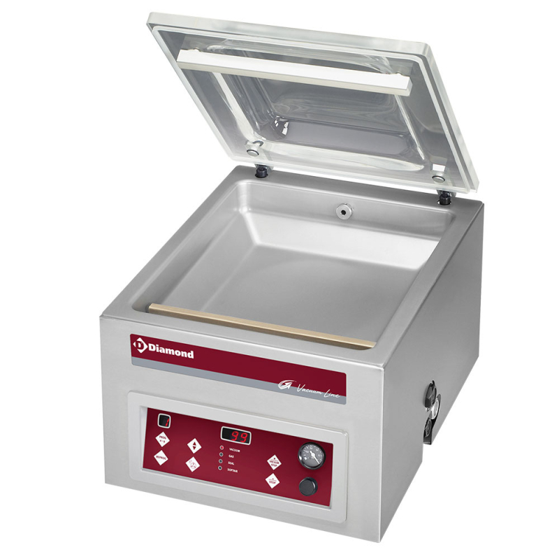 Vacu&uuml;m Belmachine, kamer 350x370xh150 mm - 16 m3/h - Diamond - TA-85/S