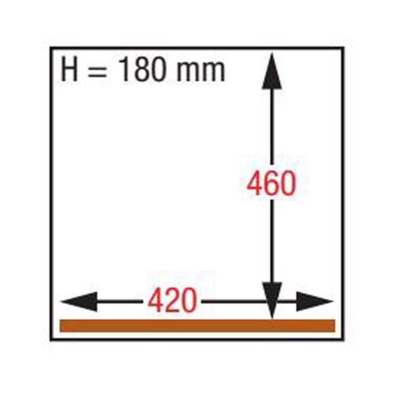 Machine sous-vide, chambre 420x460xh180 mm - 21 m3/h - Diamond - TA-90B/S