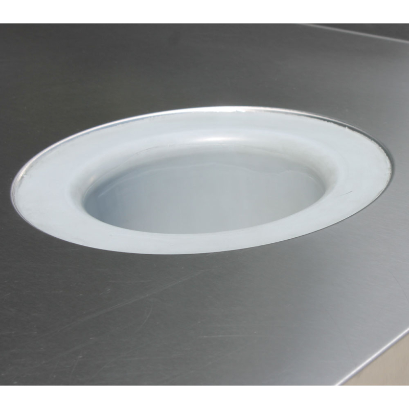 Afruimtafel met afvalopeining - Diamond - TS1470
