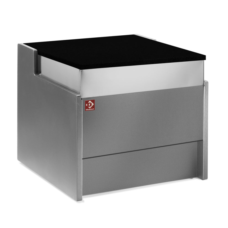Kassaelement 1000 mm - GRIJS - Diamond - VZT-1000/G8