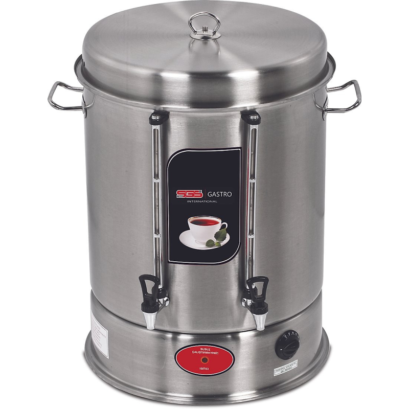 Distributeur &agrave; th&eacute; en inox 23 litres - 250 tasses - SGS