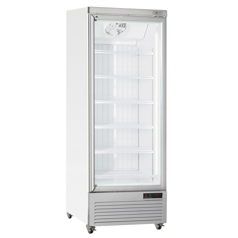 Verticale diepvriesvitrine, 560 liter - WIT - Diverso - WR-NV56-1W