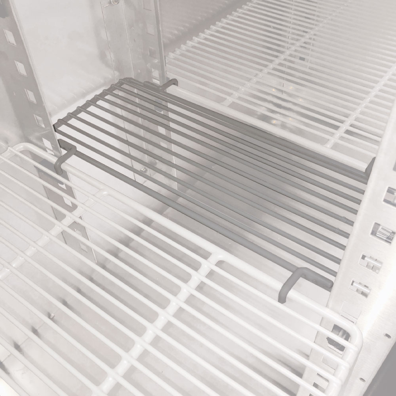 Refroidisseur de bouteilles, acier inox, 2 portes vitr&eacute;es, 375 Lt. - Diamond - TAVX/2G-R2