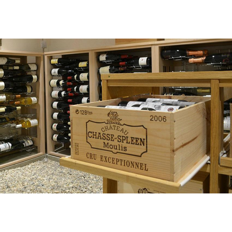 Visiobox - 3 modules met 2 legplanken - uitschuifbaar - VisioRack - VSR-5306-000